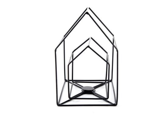 "Clean House" Candle holders by Atelier Article, Black
