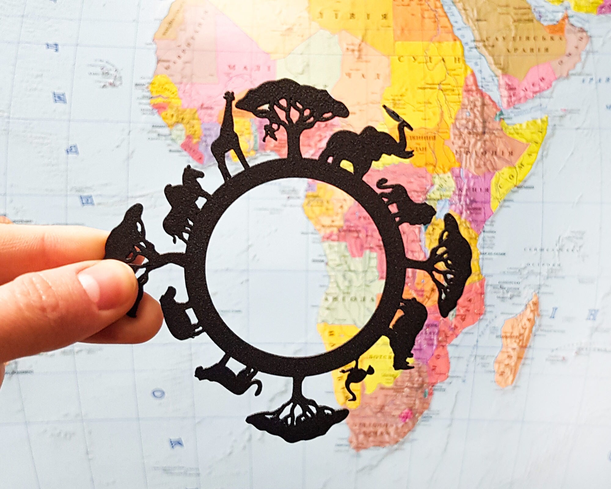 Bookmark "Africa". - Atelier Article