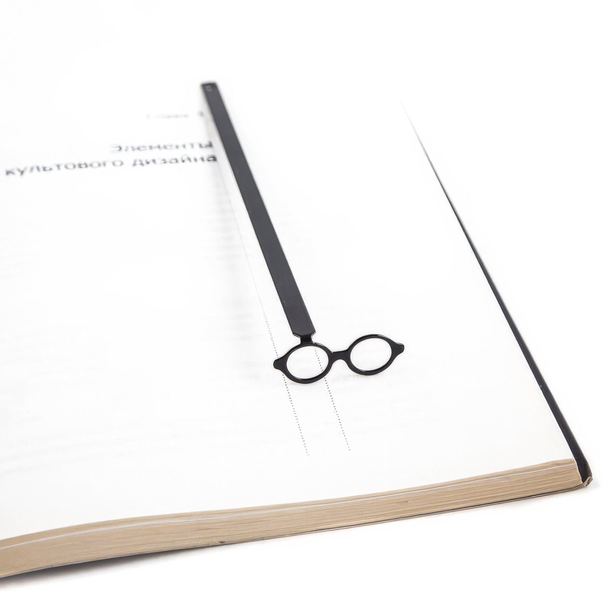 Black Metal Bookmark Architect’s Eyeglasses - Atelier Article