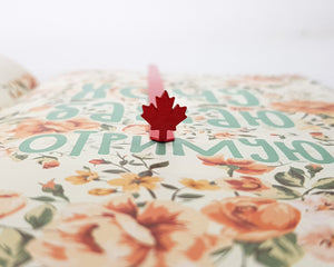 Canadian Maple Leaf Bookmark - Celebrate Canadian Pride with This Elegant and Iconic Design - Atelier Article