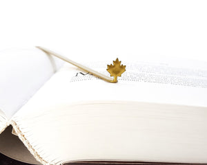 Canadian Maple Leaf Bookmark - Celebrate Canadian Pride with This Elegant and Iconic Design - Atelier Article