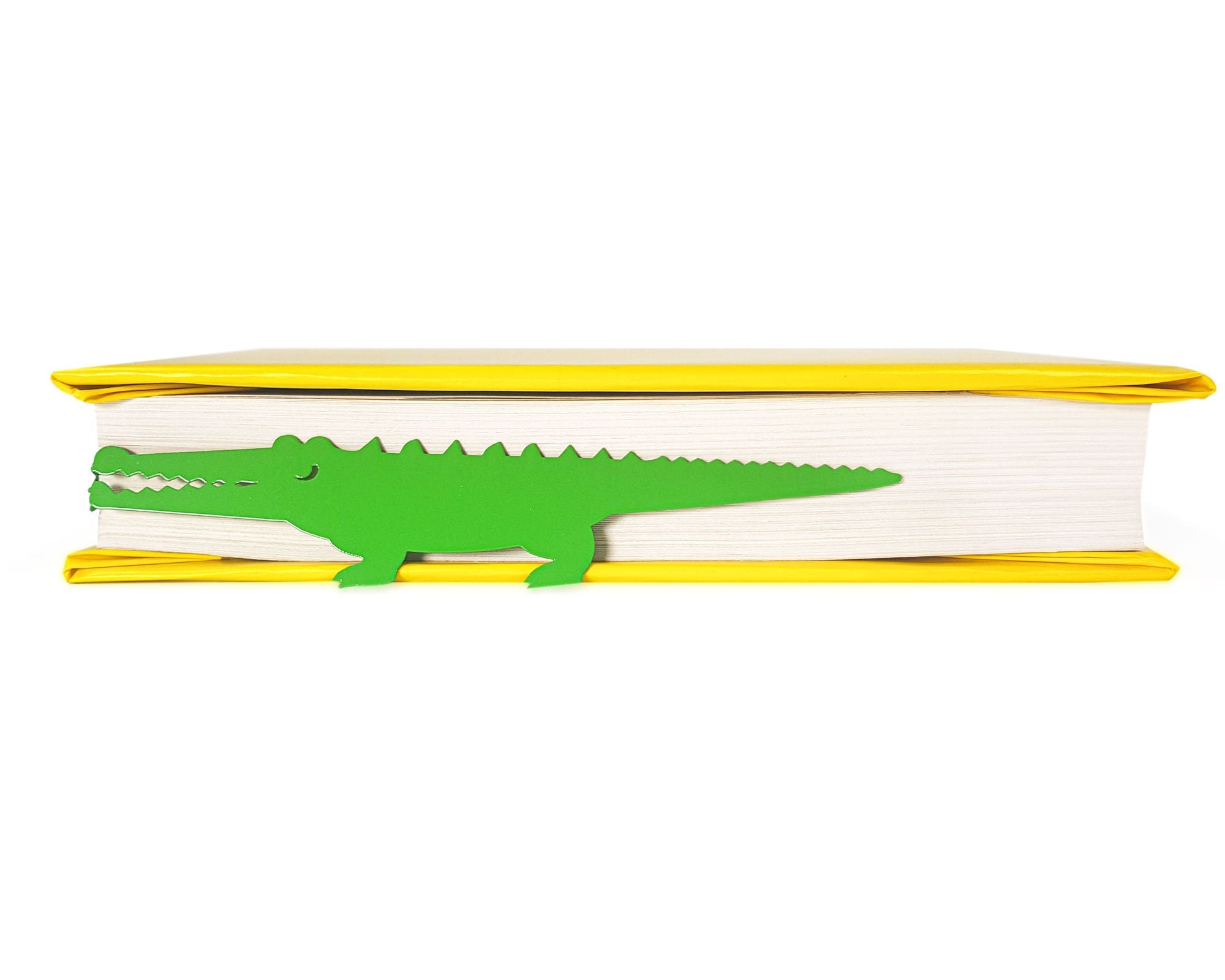 Bookmark "Crocodile and the Nile Bird". - Atelier Article