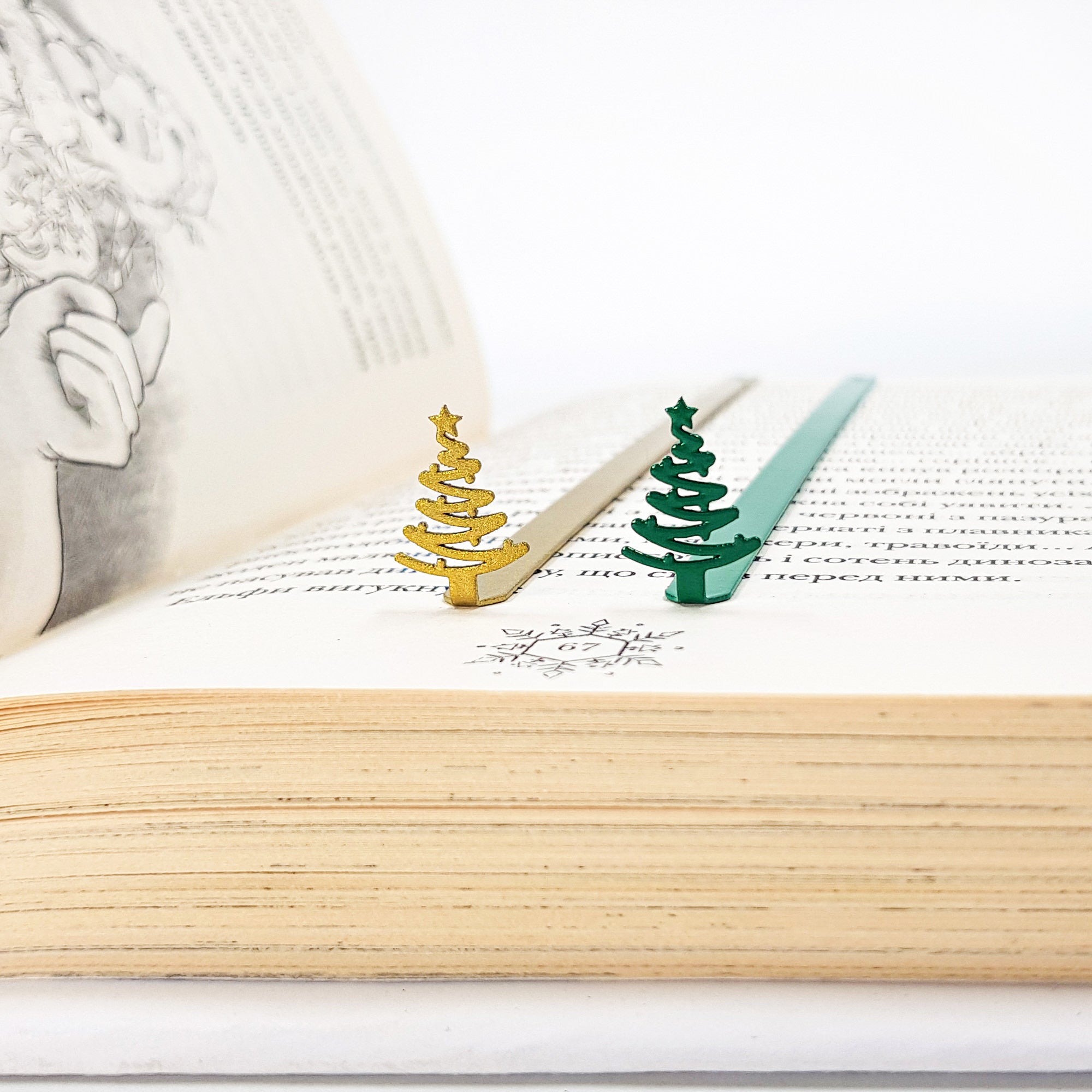 Bookmark "Cute Christmas Tree" - Atelier Article