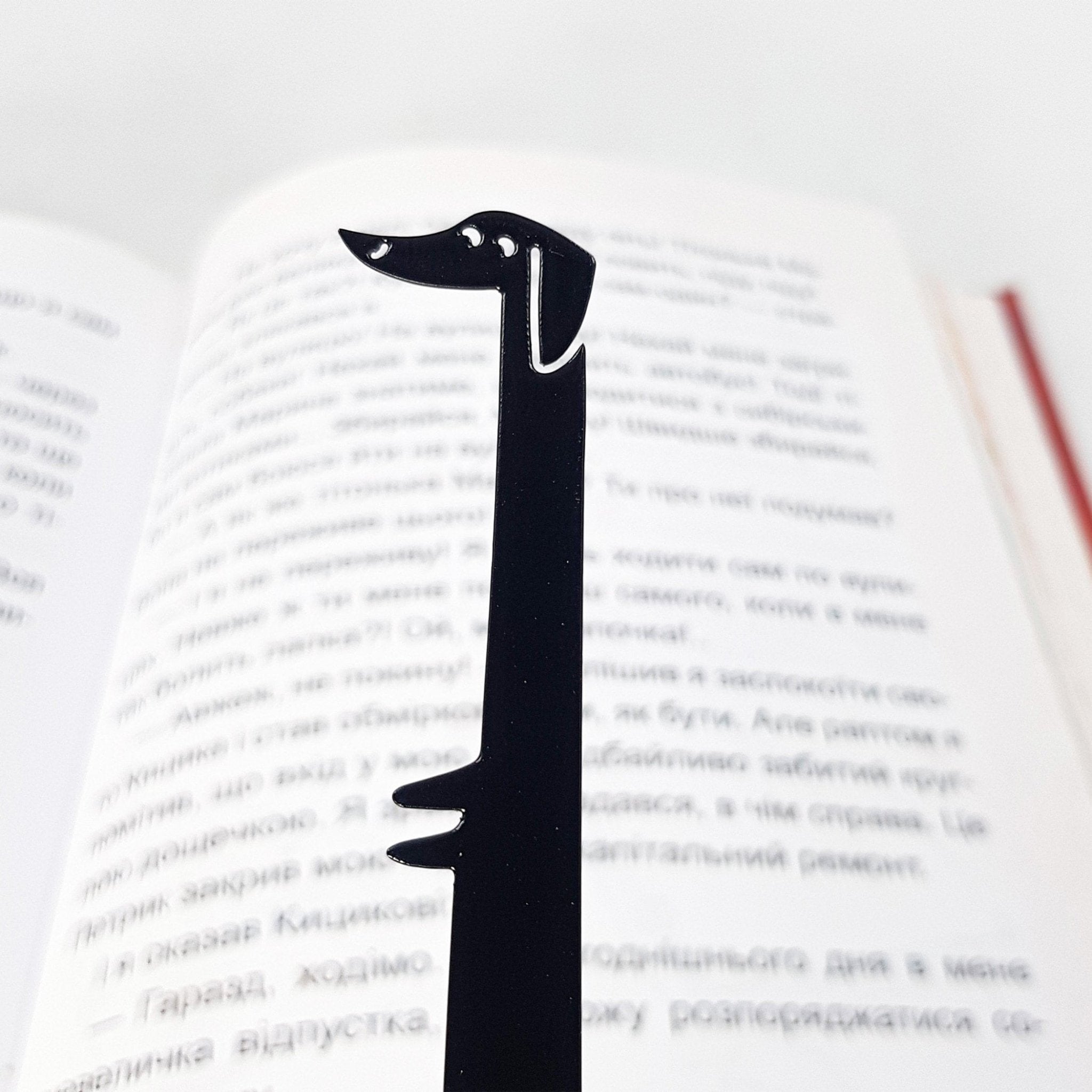 Bookmark "Dachshund My Long Time Friend". - Atelier Article