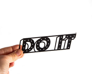 Do It Bookmark - Motivational and Bold Design for Avid Readers and Go-Getters - Atelier Article