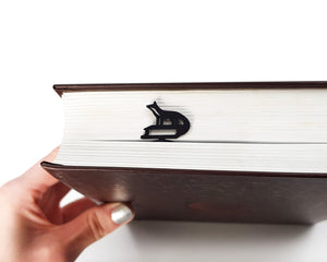 Fox on the Book Bookmark - Small Bookish Gift for Avid Readers, Perfect Stocking Filler for Bookworms - Atelier Article