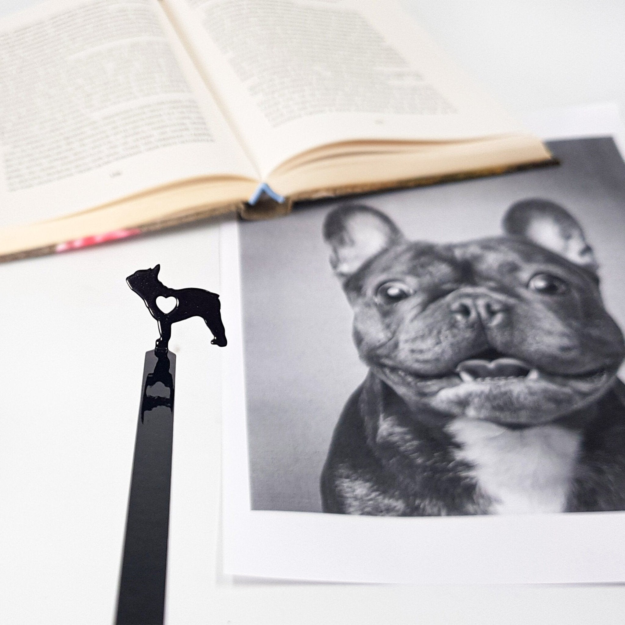 Bookmark "French Bulldog Love". - Atelier Article