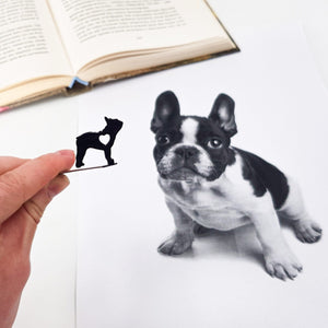 Bookmark "French Bulldog Love". - Atelier Article