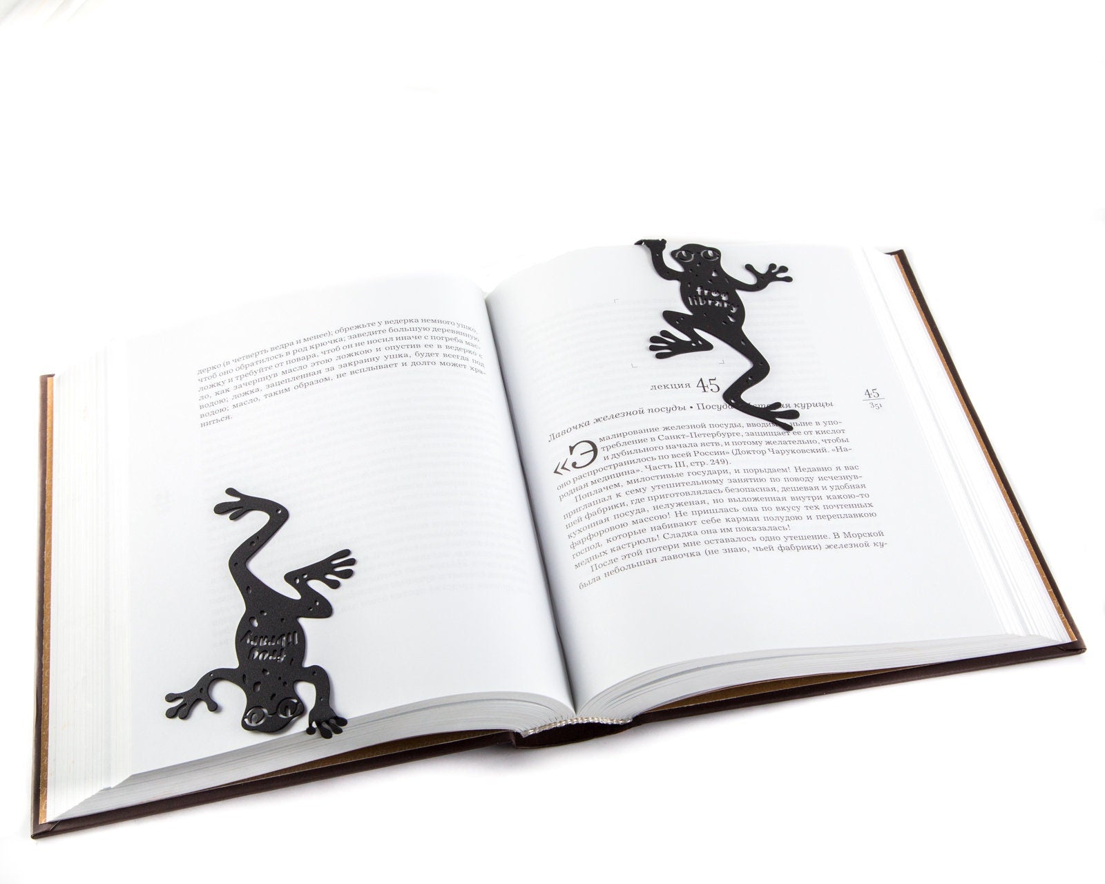 Bookmark "Frog Library". - Atelier Article