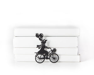 Bookmark "Girl on the Bike with Balloons". - Atelier Article