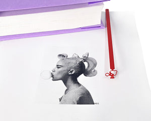 Bookmark "Girl with a Bubble Gum". - Atelier Article