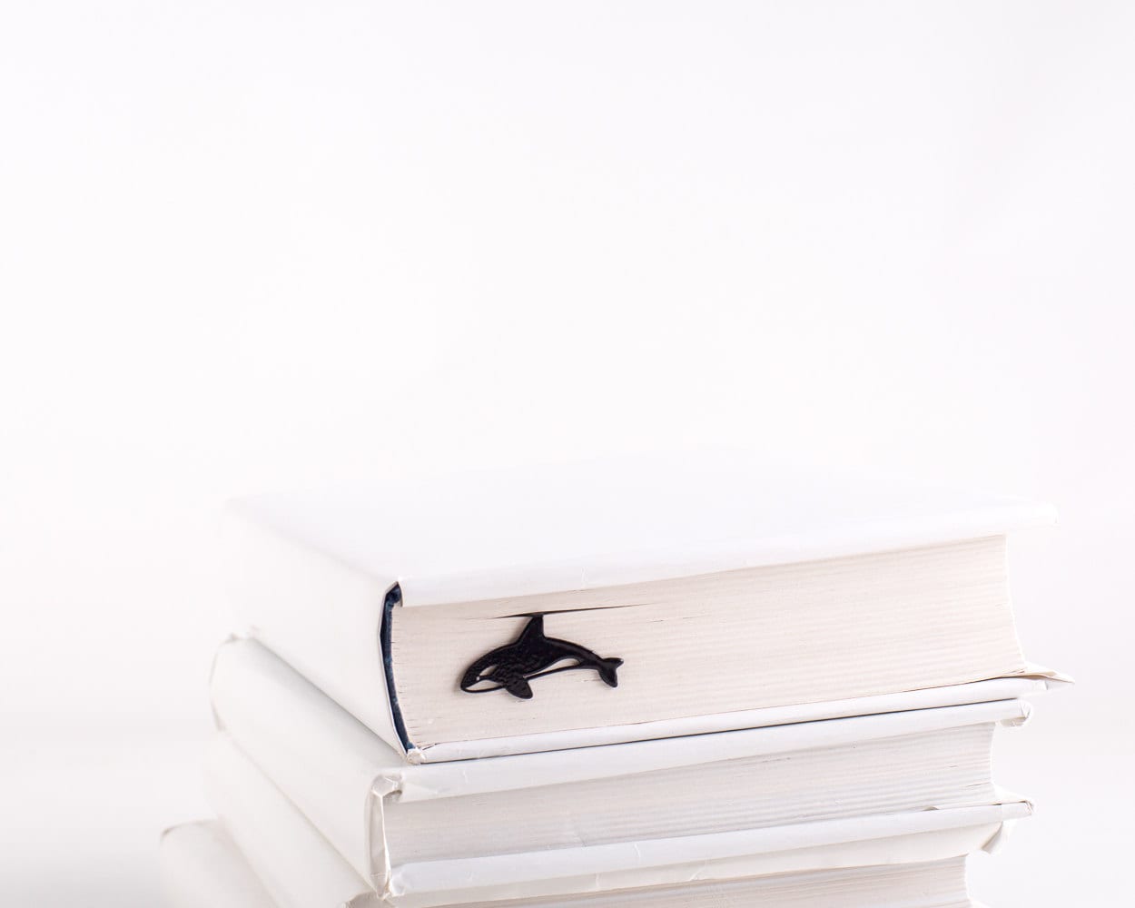 Killer Whale Orca Bookmark - Small Bookish Gift for Whale-Loving Bookworms, Perfect Book club Favors - Atelier Article