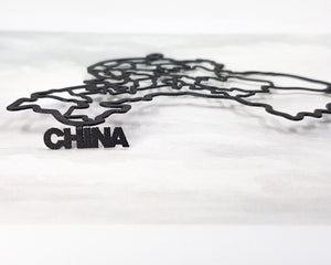 Bookmark "Map of China". - Atelier Article