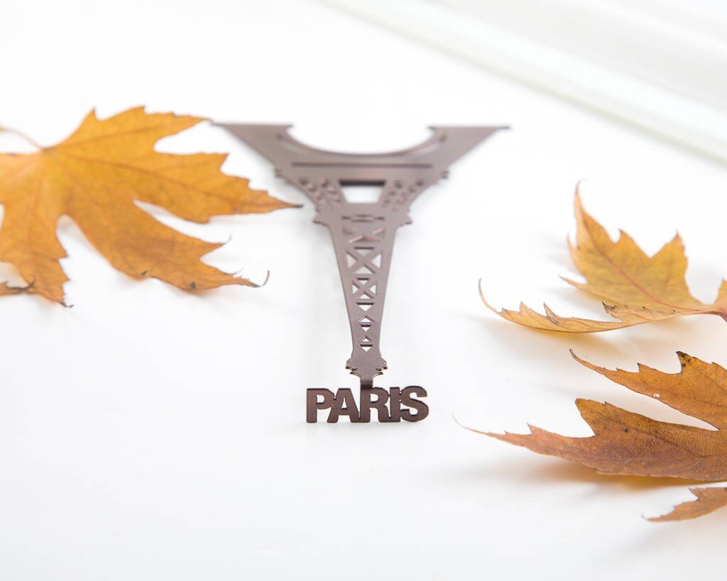 Paris Eiffel Tower Bookmark - Small Bookish Gift for Bestie and Paris-Loving Avid Readers - Atelier Article