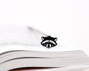 Bookmark "Raccoon Face". - Atelier Article