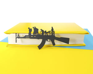 Bookmark "Refugees, No War in Ukraine" - Atelier Article