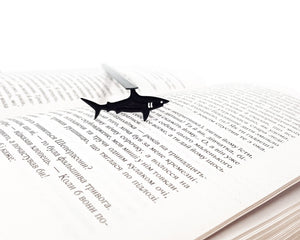 Shark Bookmark - Bold and Unique Gift for Avid Readers and Ocean Lovers - Atelier Article