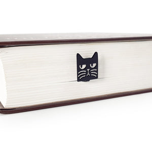 Suspicious Cat Bookmark - Gift for Cat-Loving Bookworms, Perfect Book club Favors and Stocking Fillers - Atelier Article