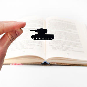 Bookmark "Tank". - Atelier Article