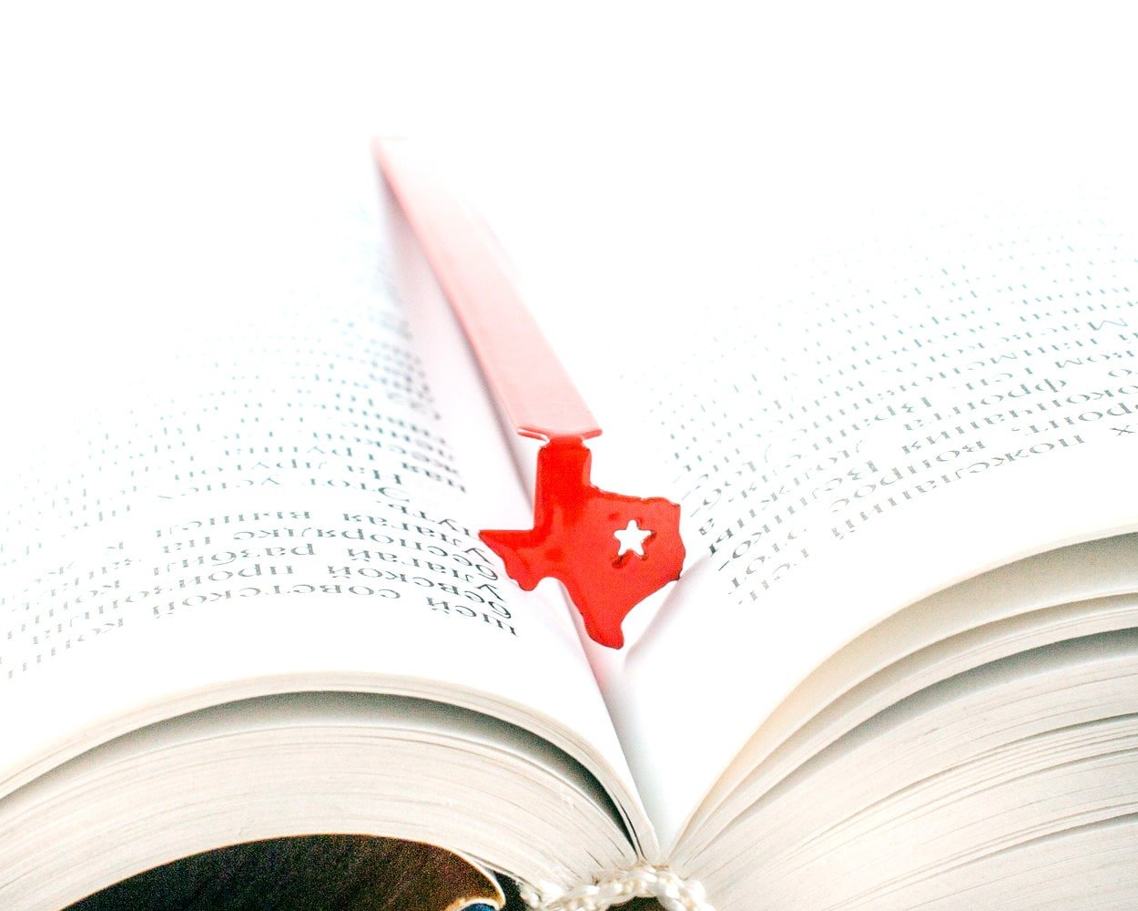 Bookmark "Texas". - Atelier Article