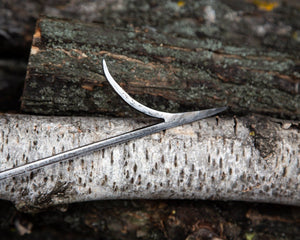 Compact Scandi - Style Round Log Holder with a Kindling Shelf. - Atelier Article