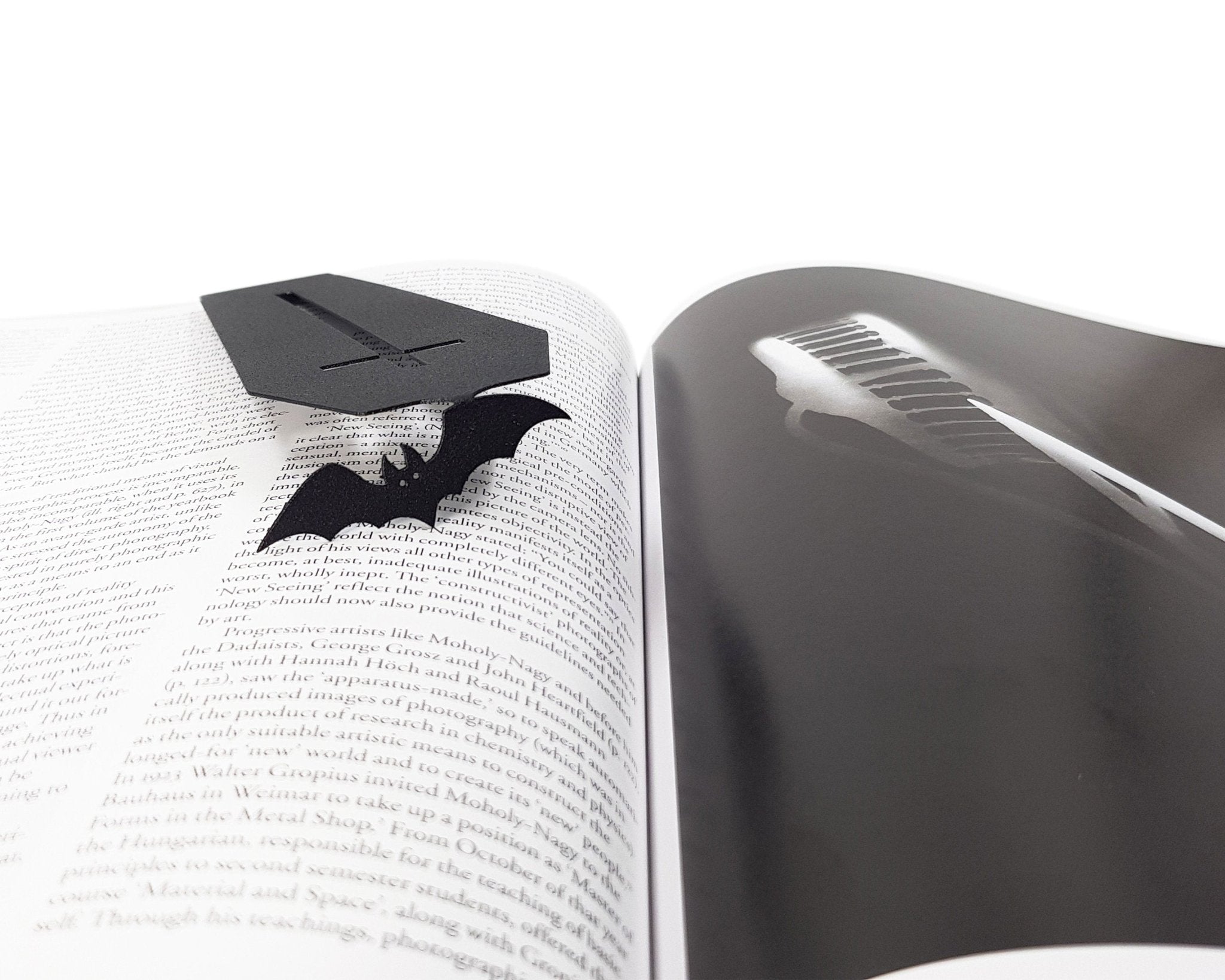 Gothic Bookmark "Coffin in My Book." - Atelier Article