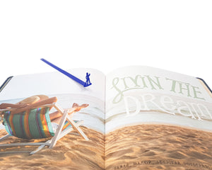 Surfer Bookmark - Ride the Waves with this Dynamic Design for Avid Readers and Surfing Enthusiasts - Atelier Article