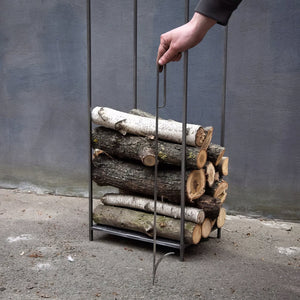 Modern and Simple Log Holder Bauhaus. - Atelier Article