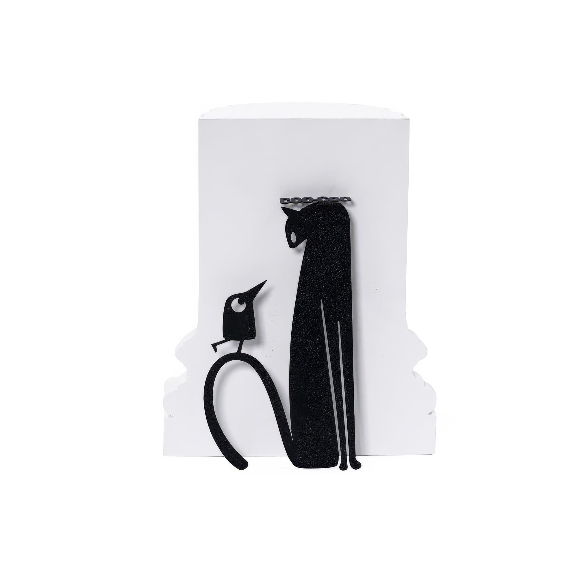 Novelty Cat and Bird Bookmark Coo Coo, - Atelier Article