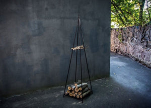 Pyramid Log Holder - Atelier Article