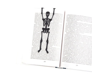 "Skeleton in My Book" Bookmark. - Atelier Article