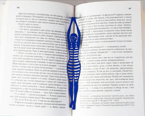 Unique Bookmark "Diving Girl". - Atelier Article