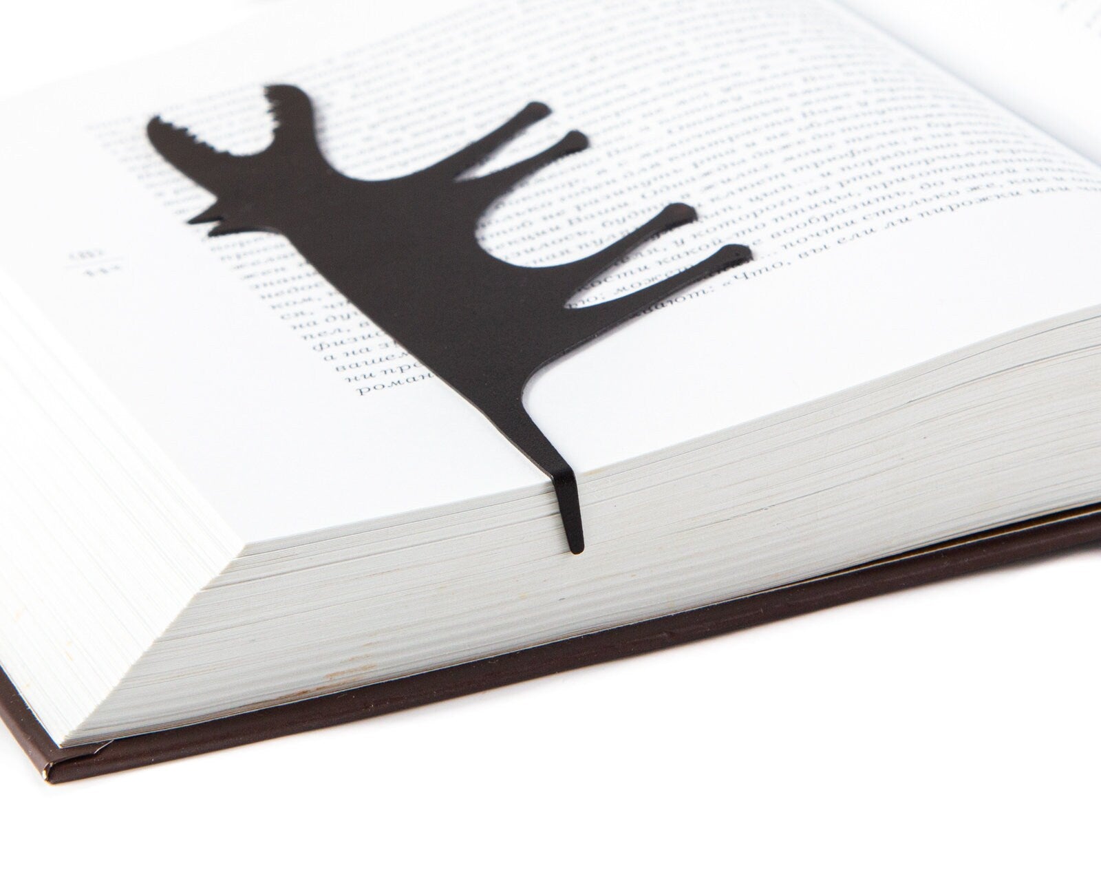 Unique Bookmark "Hungry Wolf". - Atelier Article