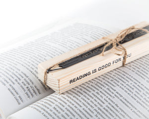 Unique Bookmark Pencil "Read, Think, Create". - Atelier Article