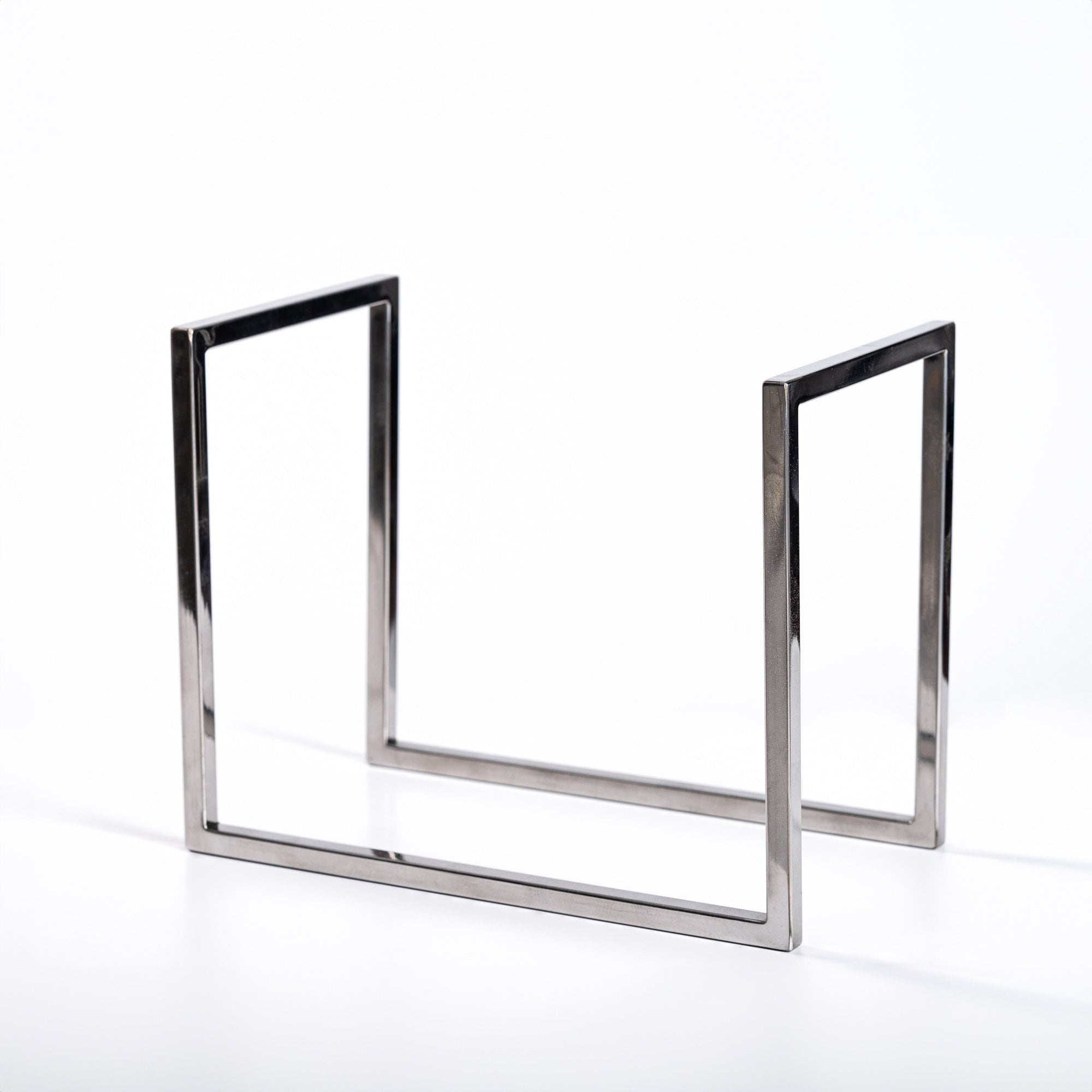 Premium Quality Hand-welded Stainless Steel Vinyl Record Rack "Gate" - Atelier Article