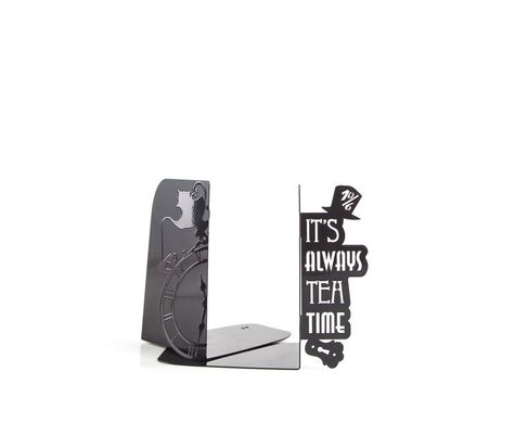 Bookends "Mad Tea Party // Alice in Wonderland", Black
