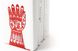 One bookend "Tatoo hand Read books" functional shelf decor by Atelier Article, Red