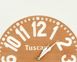 Wooden handmade wall clock "Tuscany" by Atelier Article