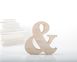 Unique decorative bookends «Ampersand» Wooden edition by Atelier Article