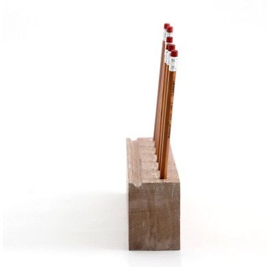 Desk organiser // THINK // for pencils, brushes and pens // by Atelier Article, Beige