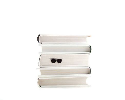 Metal Bookmark "Sunglasses" by Atelier Article, Black