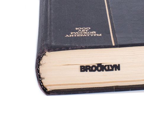 Metal bookmark Brooklyn Bridge by Atelier Article, Black