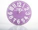 Vintage clock // Paris // purple weathered edition // by Atelier Article, Purple