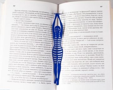 Amazing Bookmark // A Diving Girl // unique present for an avid reader // by Atelier Article