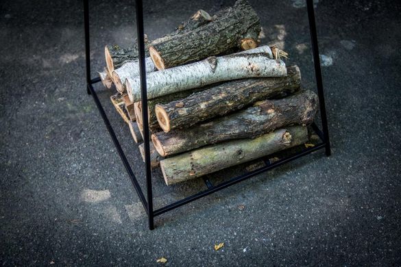 Log holder // Pyramid Firewood Storage for indoors or outdoors by Atelier Article