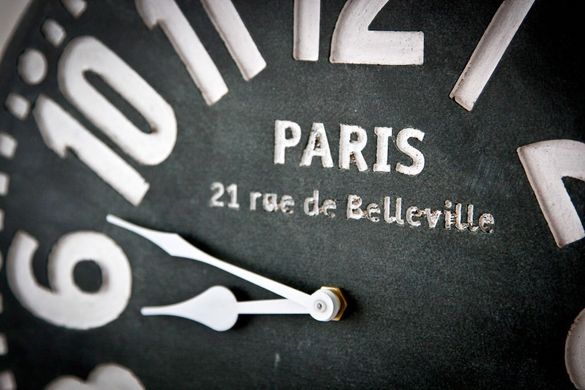 Wall clock // Paris // by Atelier Article, Black