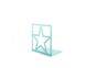 Metal bookend // Teal Star // by Atelier Article, Green