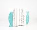 Kitchen Bookends "Fish" by Atelier Article, Green