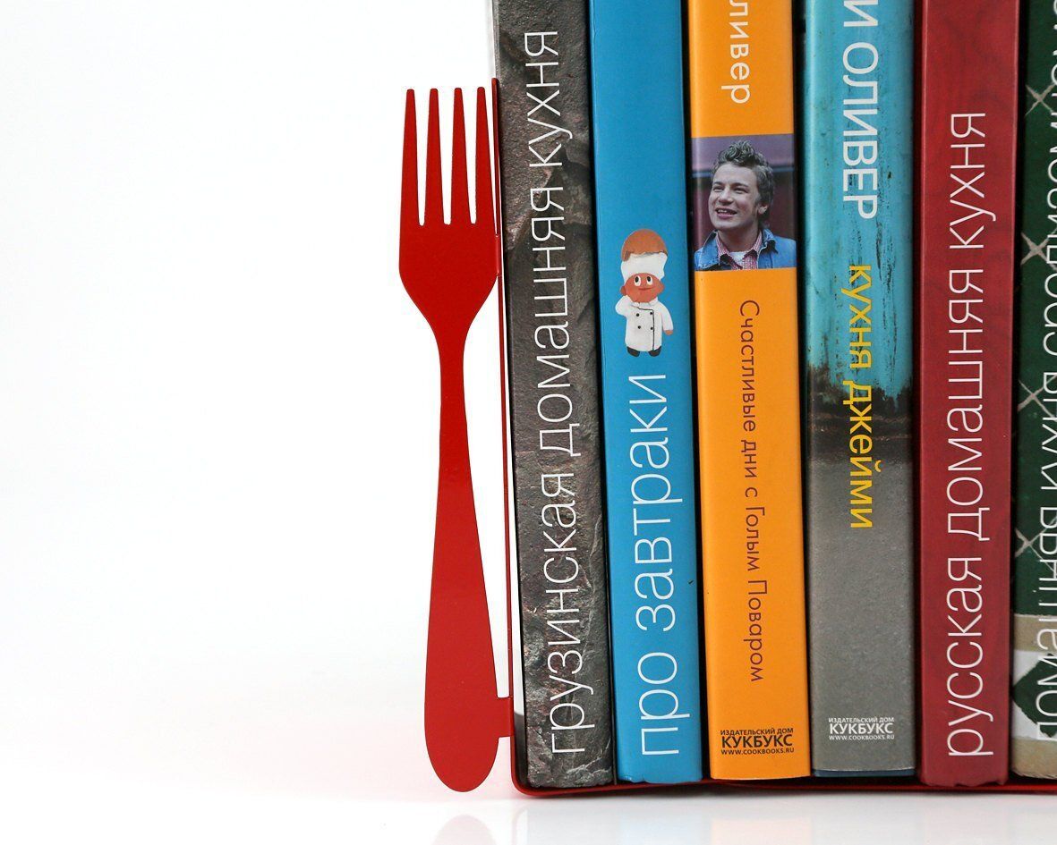 kitchen themed bookends