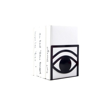 Unique bookend «One Eye black» by Atelier Article, Black